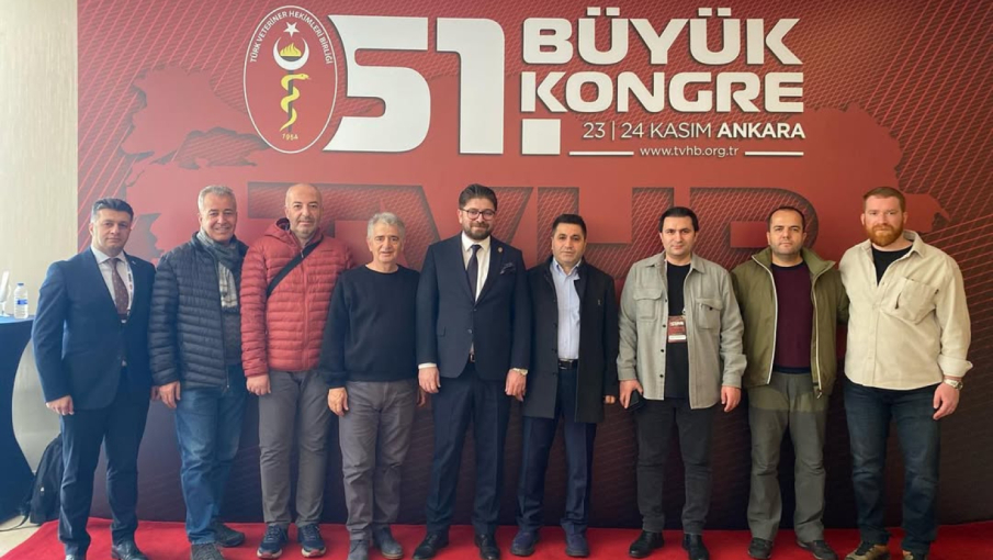 Türk Veteriner Hekimleri Birliği’nin 51. Büyük Kongresine katılım sağladık.